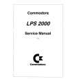 COMMODORE LPS2000 Service Manual